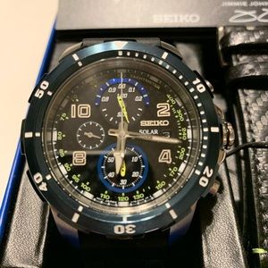 Seiko Solar Powered Jimmie Johnson Watch